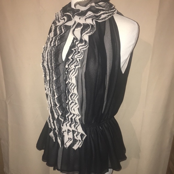 Robert Rodriguez‎ Ruffle Blouse - Picture 6 of 8